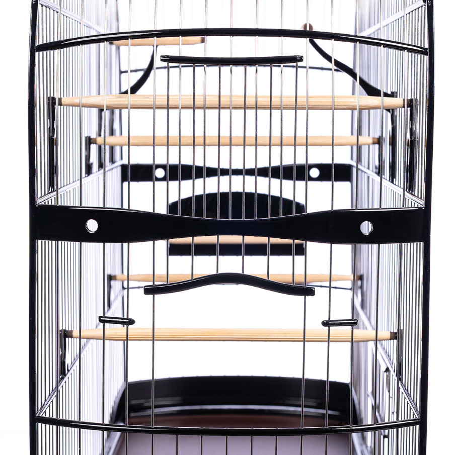Gaiola n. 6 - Abaulada Super Luxo - Black Piano
