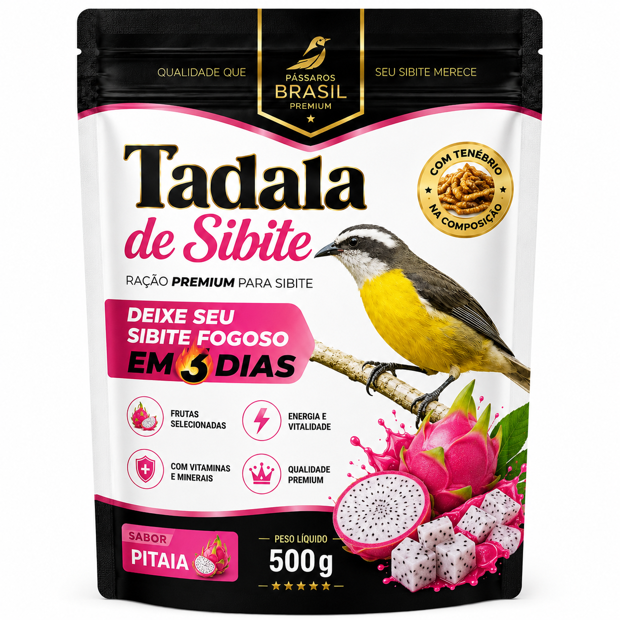 Tadala de Sibite - Ração Premium