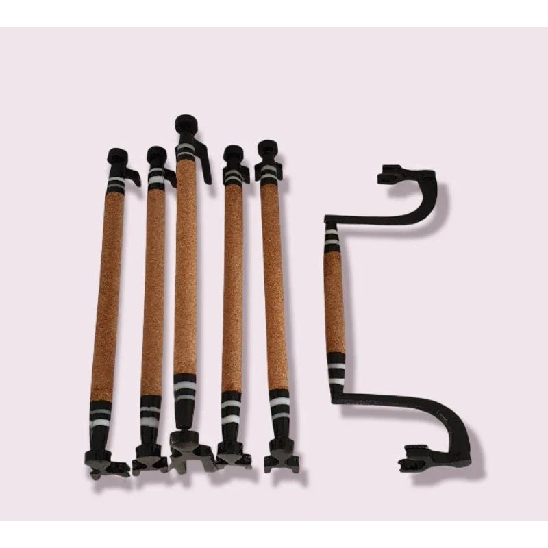 Kit Poleiro Luxo, Com Cortiça Para Trinca-ferro