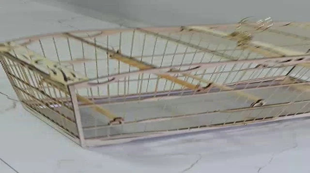 VOADOR ARQUEADO MALHA LARGA 5 POLEIROS FERRADURA PIXARRO TRINCA FERRO