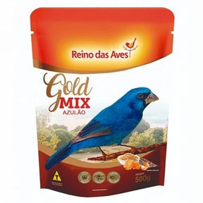 Ração Azulão Gold Mix 500g