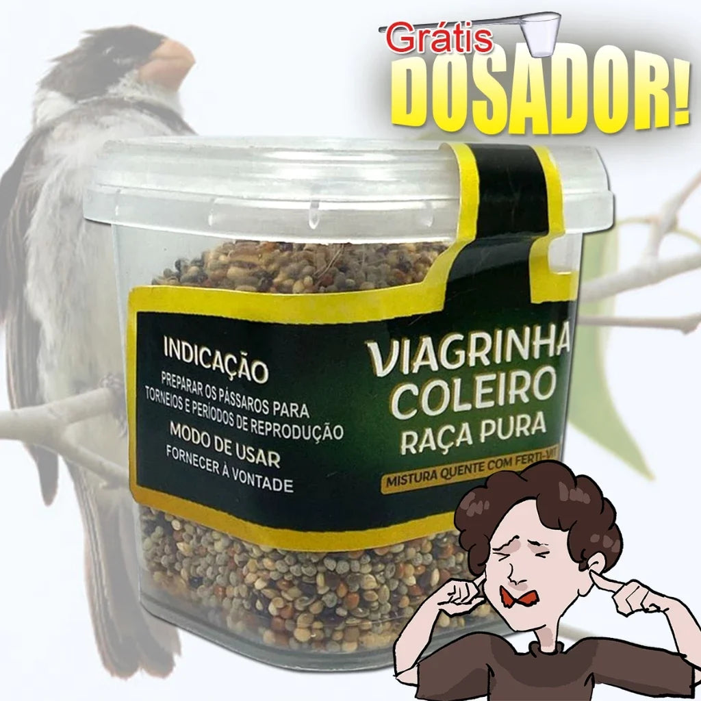 Ração Viagrinha Trinca Ferro Com Ferti-vit Top
