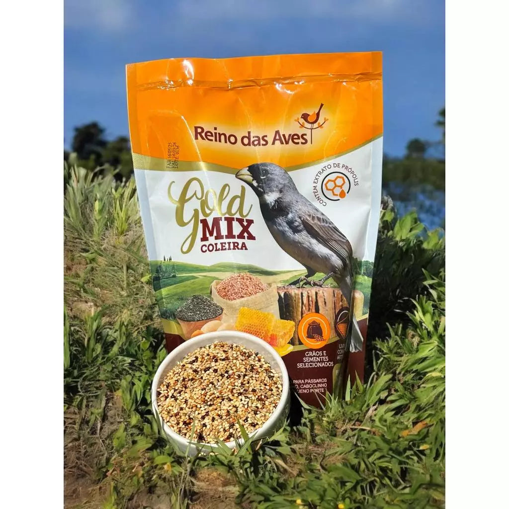 Ração Coleira Gold Mix 500g