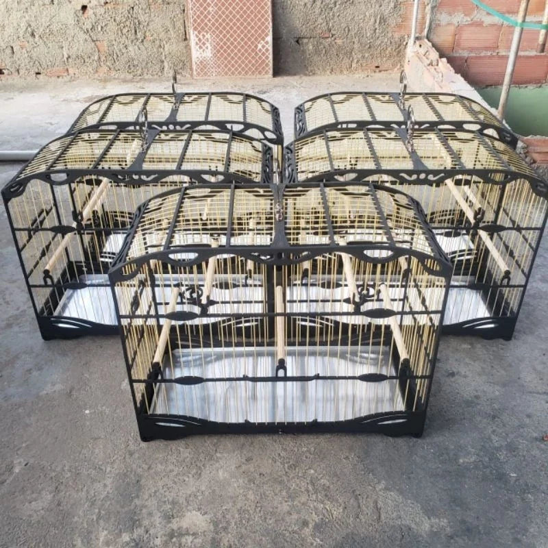 VOADOR ARQUEADO MALHA LARGA 5 POLEIROS FERRADURA PIXARRO TRINCA FERRO