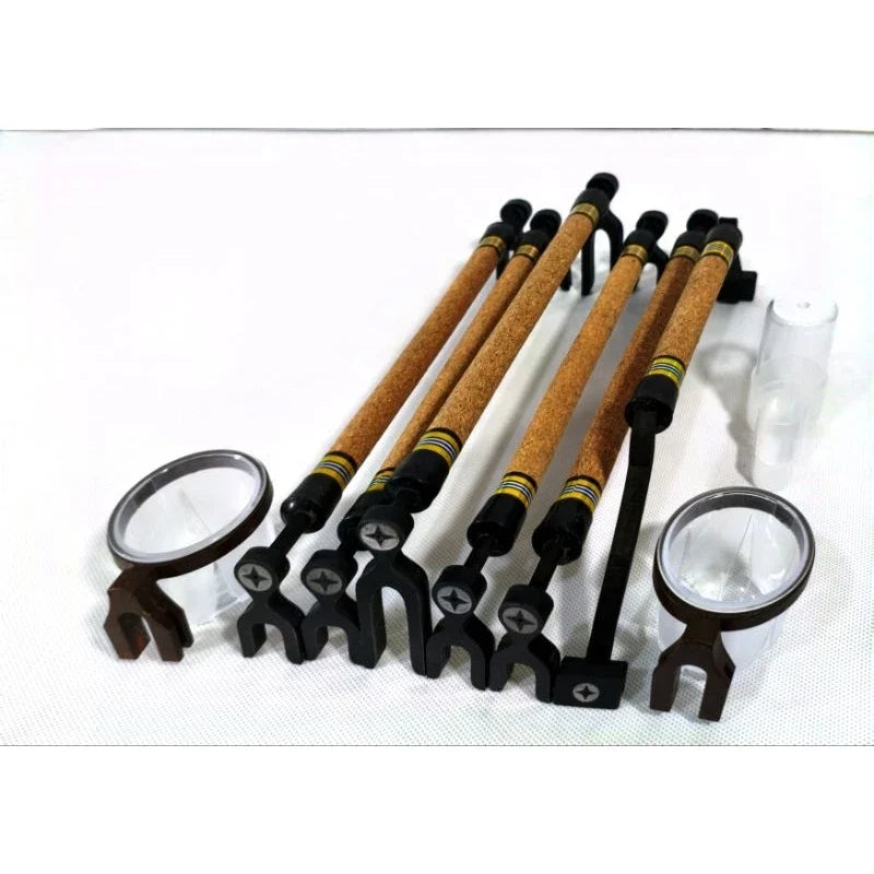 Kit Poleiros De Regulagem Trinca Ferro Luxo! Presilhas de acrílico!!!!
