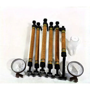 Kit Poleiros De Regulagem Trinca Ferro Luxo! Presilhas de acrílico!!!!