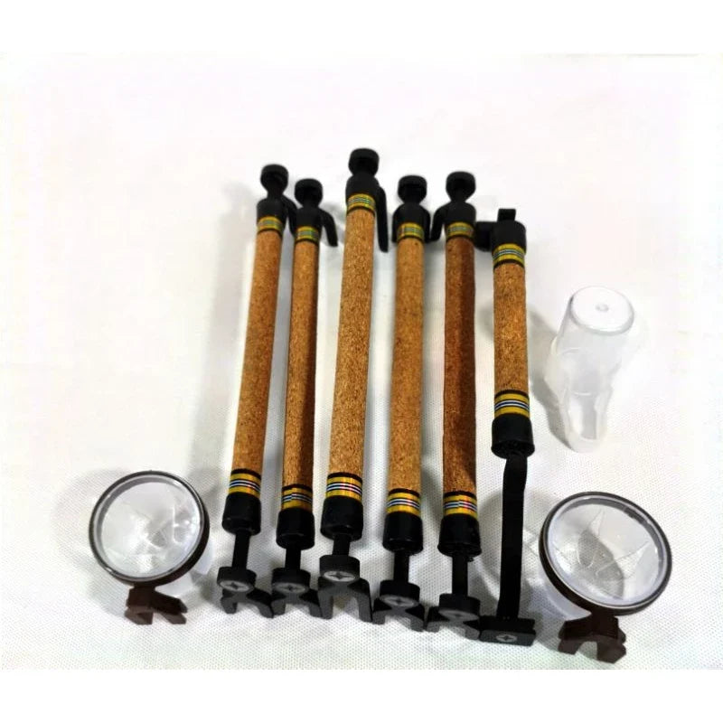 Kit Poleiros De Regulagem Trinca Ferro Luxo! Presilhas de acrílico!!!!