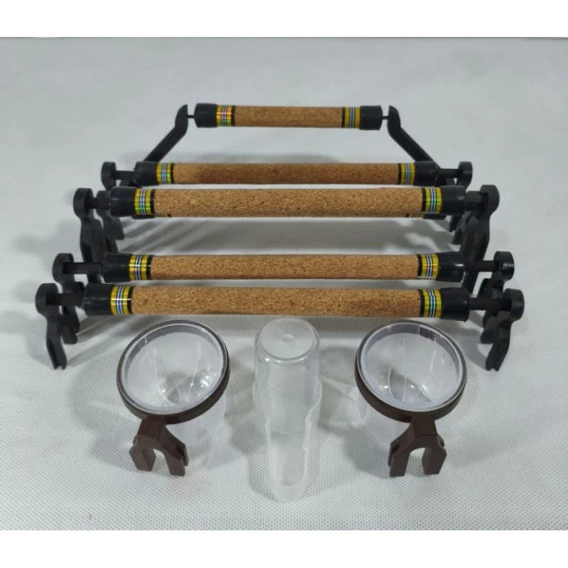 Kit Poleiros De Regulagem Trinca Ferro Luxo! Presilhas de acrílico!!!!