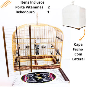 Gaiola De Trinca Ferro Abaulada Em Arco Inteiro! Promoção!!