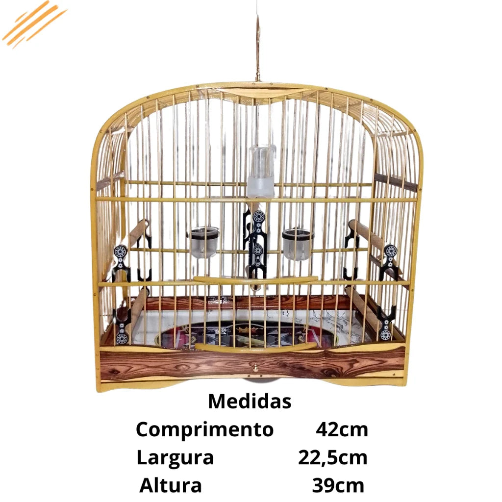 Gaiola De Trinca Ferro Abaulada Em Arco Inteiro! Promoção!!