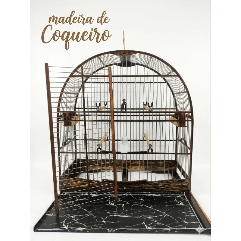 Gaiola Curió, Canário, Bicudo N°6 Luxo!!! Chapa Grossa! fundo removível!