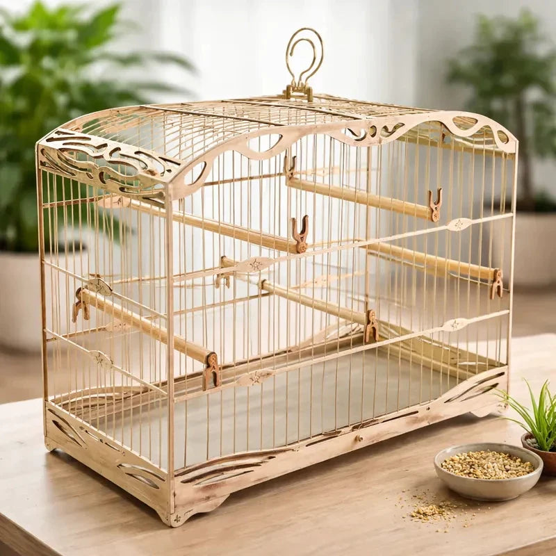 VOADOR DE LUXO PARA TRINCA-FERRO E AVES DE MÉDIO PORTE 🐦