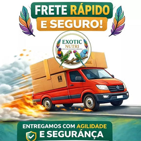 Ração Trinca Ferro Sabiá Long Life Super Premium 220g Extrusada Mamão Nutrição Completa